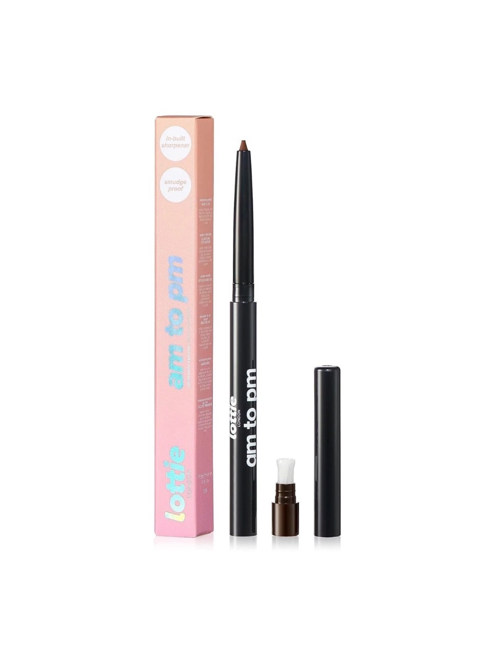 Lottie London AM-PM Retractable Gel-like Eyeliner, Espresso